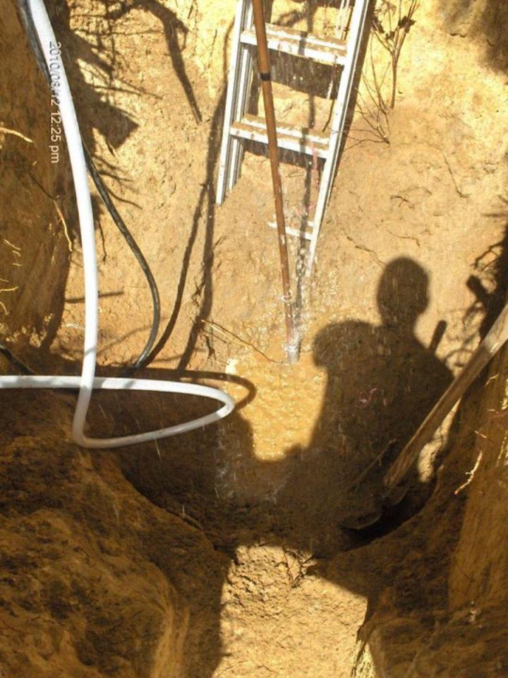 L’installation de pointe filtrante fait partie de nos services.